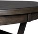 Elements International Amherst 5-Piece Black/Walnut Dining Set-3