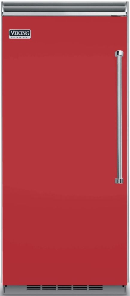Viking® 5 Series 19.2 Cu. Ft. San Marzano Red Professional Left Hinge All Freezer-0
