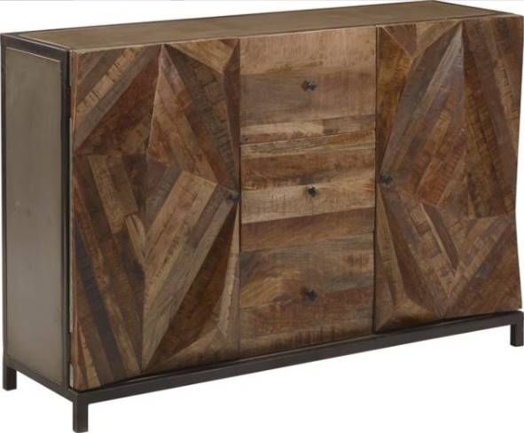 Jaipur Furniture Krieger Black/Brown Sideboard-0