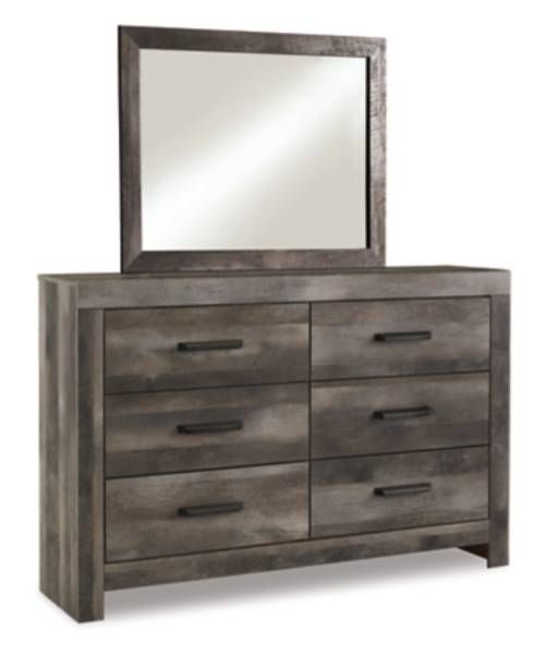 Signature Design by Ashley® Wynnlow 4-Piece Gray King Panel Bed Set-2
