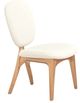 Michael Amini® Camellia Field Warm Pecan Vanity Chair-0