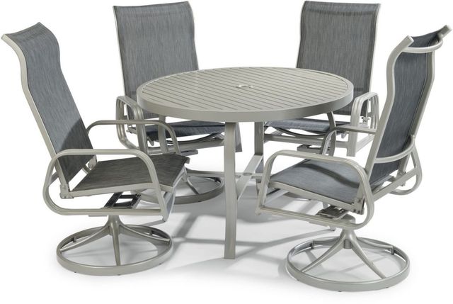 homestyles® Captiva 5-Piece Gray Dining Set-0