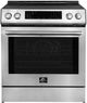 FORNO® Donatello 30" Stainless Steel Pro Style Induction Range-0