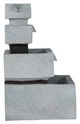 A & B Home Black/Light Gray 4-Tier Decorative Outdoor Fountain-2