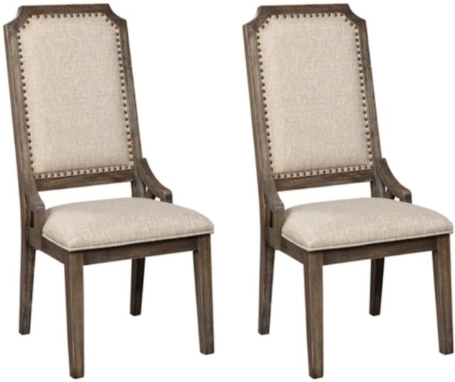 Signature Design by Ashley® Wyndahl 5-Piece Rustic Brown Dining Set-2