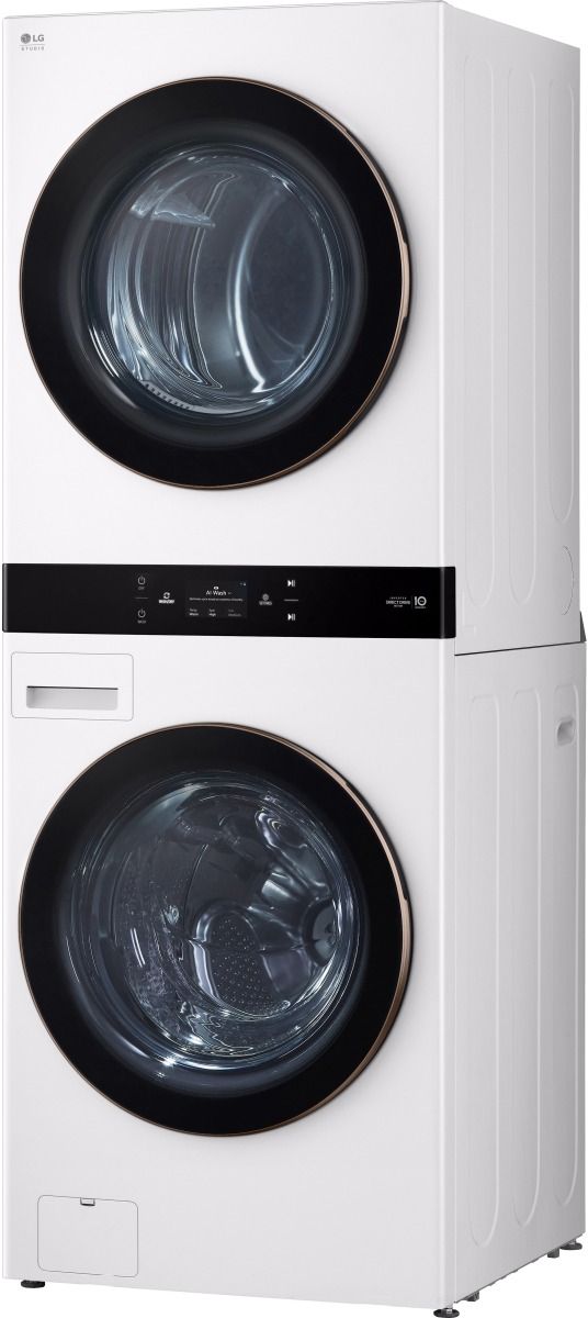 LG Studio WashTower™ Essence White Electric Laundry Center, 5.0 Cu. Ft. Washer, 7.4 Cu. Ft. Dryer-4