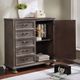 Furniture of America® Lysandra Rustic Natural Armoire-1