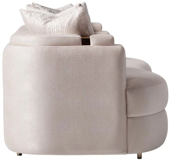 Michael Amini® Carmela Almond/Gold Sofa-3
