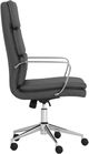 Coaster® Ximena Grey High Back Upholstered Office Chair-2