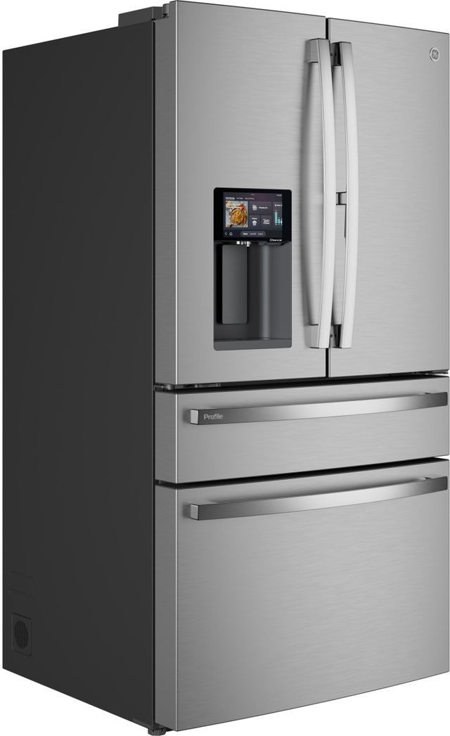 GE Profile™ ENERGY STAR® 36" 27.9 Cu. Ft. Fingerprint Resistant Stainless Steel Smart French Door Refrigerator-4