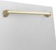 ZLINE Autograph Edition Tallac 18" Fingerprint Resistant Satin Stainless Steel Dishwasher Panel-2