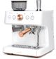 Café™ BELLISSIMO Matte White Semi Automatic Espresso Machine and Frother-2