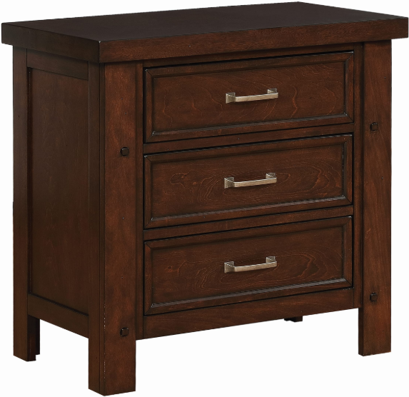 Coaster® Barstow Pinot Noir Nightstand-0