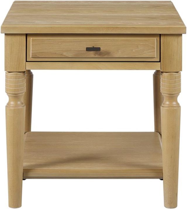 Bernards Tarrington Cashew End Table-2