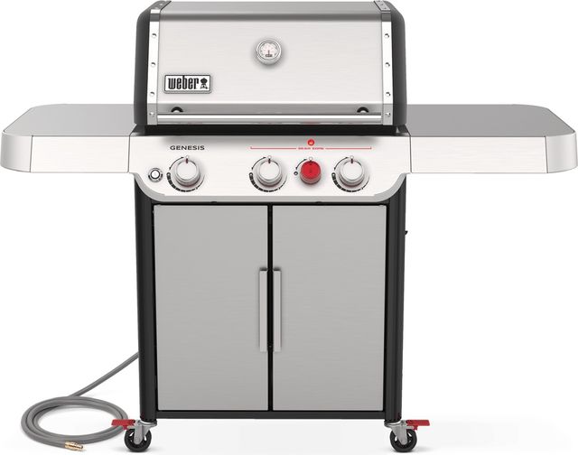 Weber® Genesis 62" Stainless Steel NG Freestanding Grill-0