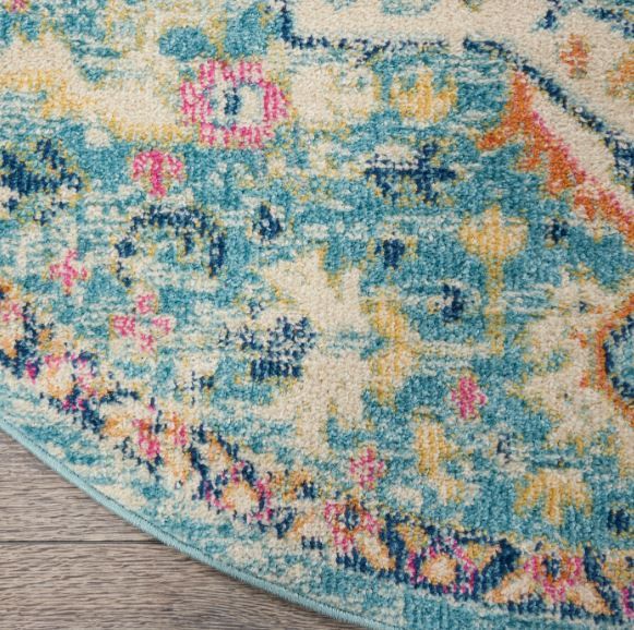 Nourison Home™ Passion 5' Round Style 10 Area Rug-2
