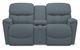 La-Z-Boy® Kipling Denim Power Reclining Loveseat with Console-0