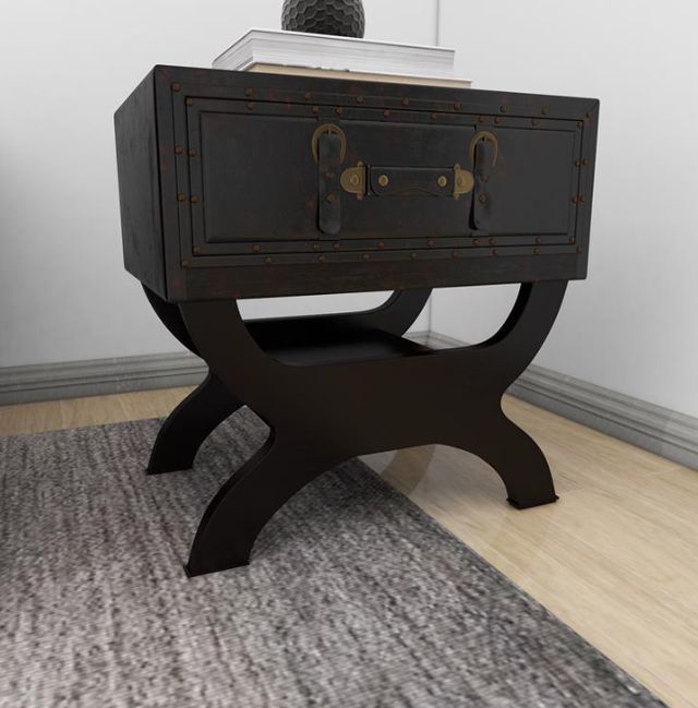 Deco Marche Brown End Table-3