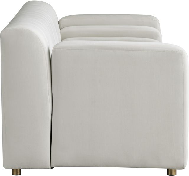 Meridian Furniture Naya Cream Upholstered Loveseat-2
