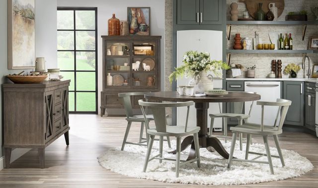 Legacy Classic XXX's and OOO's Cocoa Round Dining Table-2