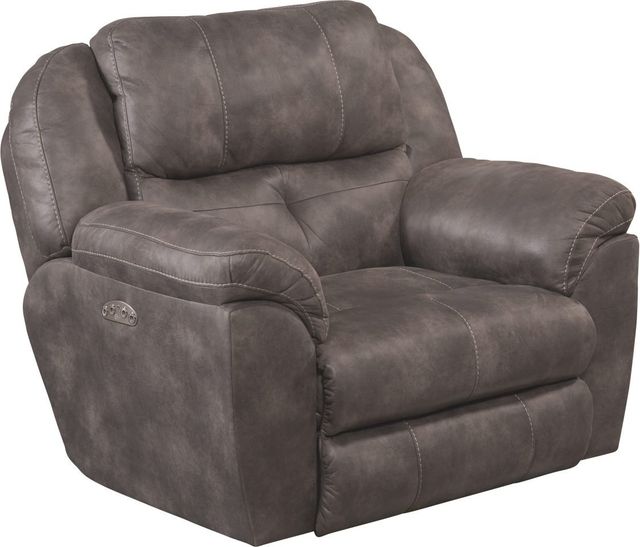 Catnapper® Ferrington Dusk Power Headrest with Lumbar Power Lay Flat Recliner-0