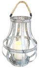 A & B Home Samana Gray Candle Holder-0