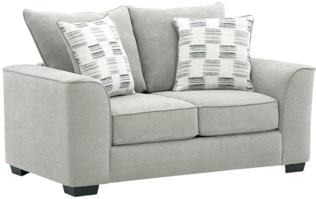 Albany Industries Glenrock Gray Loveseat-0