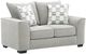 Albany Industries Glenrock Gray Loveseat-0