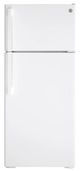 GE® 28" 17.5 Cu. Ft. ENERGY STAR® White Top Freezer Refrigerator-0
