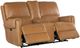 Hooker® Furniture SS Somers Denver Coffee Power Reclining Loveseat with Power Headrest and Console-1