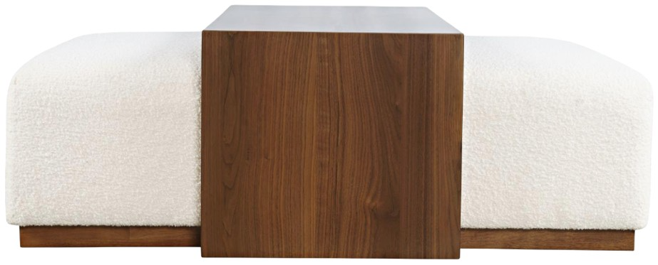 Jofran Hudson Cocktail Ottoman - Thumbnail 3