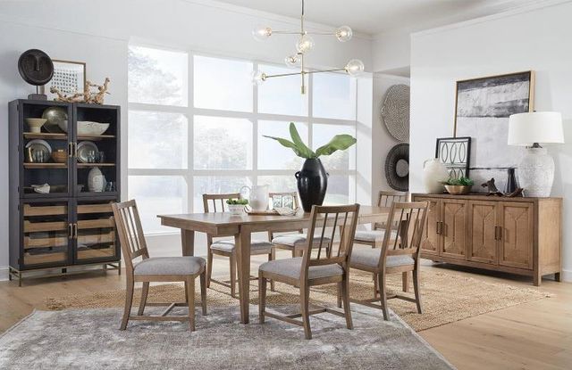 Magnussen Home® Lindon Belgian Wheat Two Tone Dining Cabinet-1