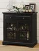 Jofran Inc. Craftsman Antique Black 32" Accent Chest-1