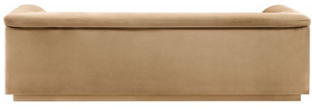 Meridian Furniture Cascade Camel Velvet Sofa-4