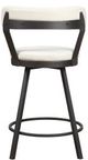 Mazin Furniture Appert White 24 Inch Counter Side Dining Chair-2