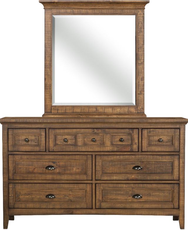 Magnussen Home® Bay Creek 7-Drawer Toasted Nutmeg Dresser-3
