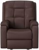 Flexsteel® Customizable Arlo Leather Power Rocking Recliner with Power Headrest and Lumbar-4