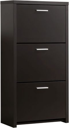 Coaster® Vivian Black 3-Drawer Shoe Cabinet