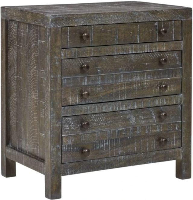 Modus Furniture Townsend Gunmetal Nightstand-0