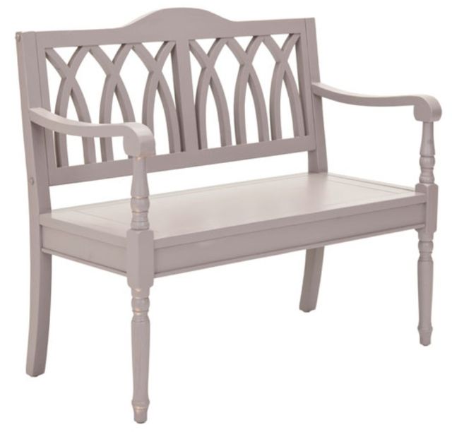 Safavieh Benjamin Quartz Gray Bench-0