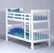 Bernards Sadler White Twin/Twin Bunk Bed-1