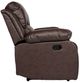 Homelegance® Cranley Brown Double Manual Reclining Loveseat-4