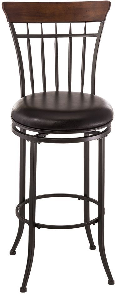 HH2 Home Cameron Spoke Back Swivel Counter Stool-0
