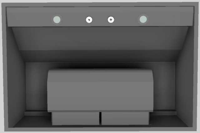 Vent-A-Hood® 36" Gunsmoke Wall Mounted Range Hood-3