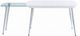 ACME Furniture Patina White Top Coffee Table with Chrome Base-3