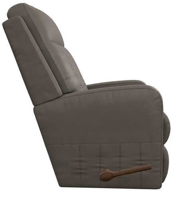 La-Z-Boy® Finley Otter Leather Manual Wall Recliner-3