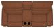 La-Z-Boy® Soren Cognac Leather Power Reclining Loveseat with Console-4