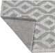 KAS Rugs Chloe Ivory Grey Trellis 5'x7' Area Rug-1