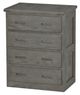 Crate Designs™ Furniture Graphite Chest-0