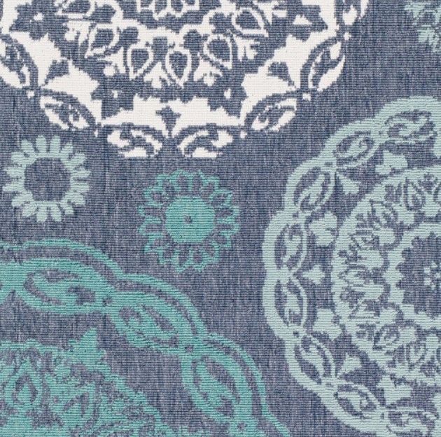 Surya Alfresco Blue/Green/White 5'x8' Area Rug-4